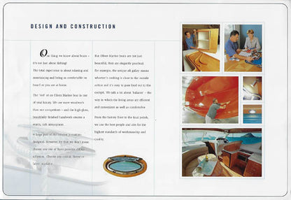 Oliver Marine Folder Brochure