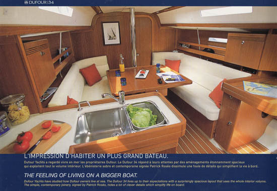 Dufour 34 Brochure
