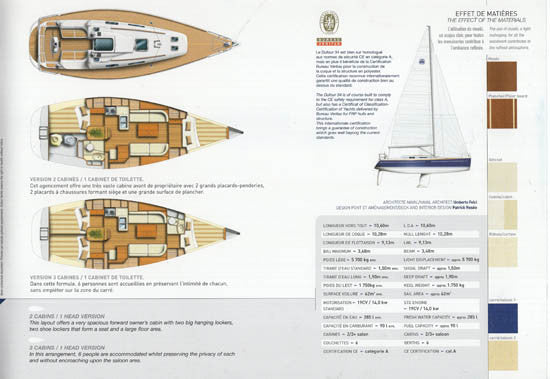 Dufour 34 Brochure