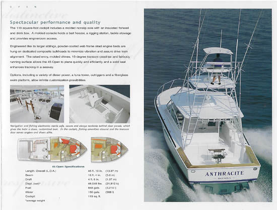 Viking 45 Open Brochure – SailInfo I boatbrochure.com