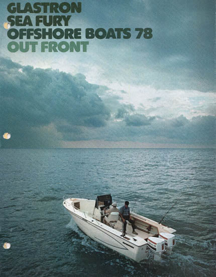 Glastron 1978 Sea Fury Brochure