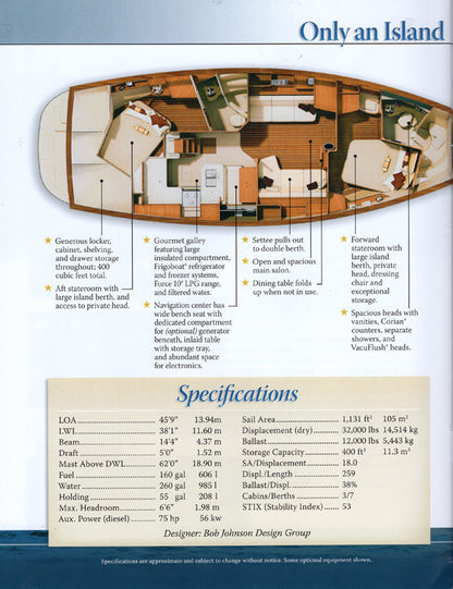 Island Packet 440 Brochure