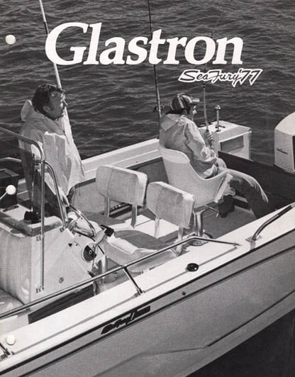 Glastron 1977 Sea Fury Brochure