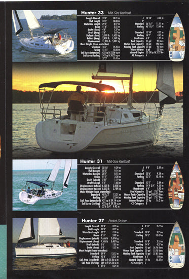 Hunter 2006 Full Line Brochure