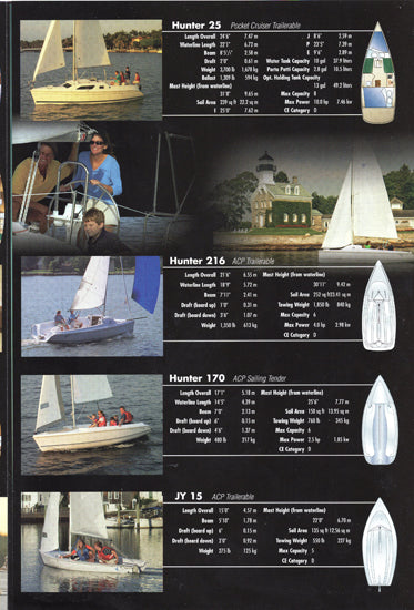 Hunter 2006 Full Line Brochure