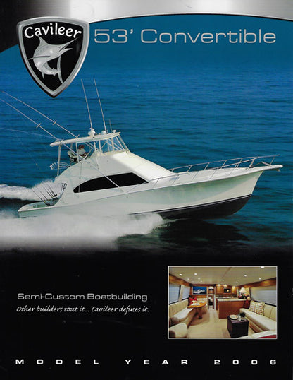 Cavileer 53 Specification Brochure