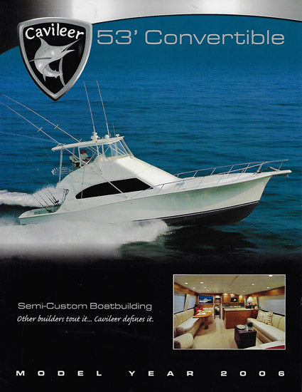 Cavileer 53 Specification Brochure