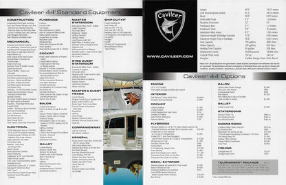 Cavileer 44 Specification Brochure