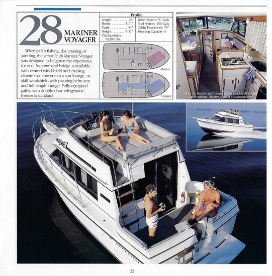 Carver 1988 Oversize Brochure
