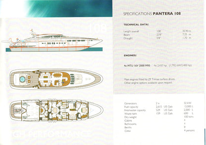 Pantera Yachts Brochure