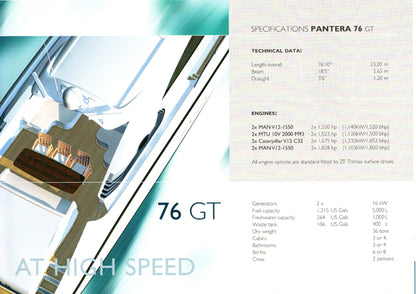 Pantera Yachts Brochure