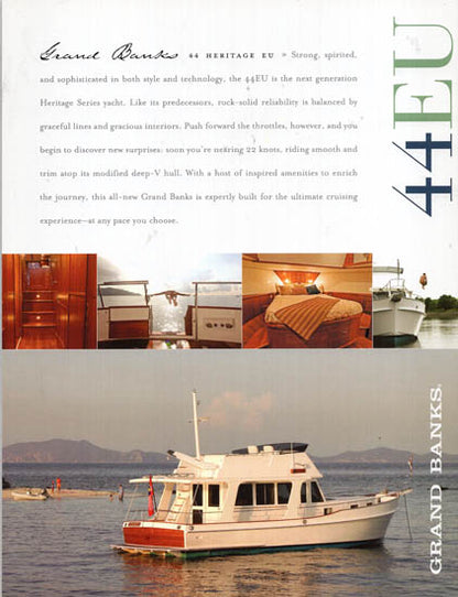 Grand Banks 44 Europa Brochure