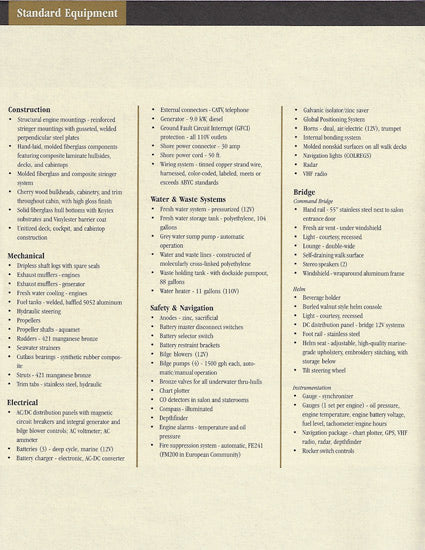 Trojan 440 Specification Brochure