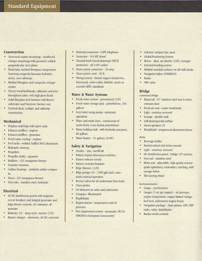 Trojan 440 Specification Brochure