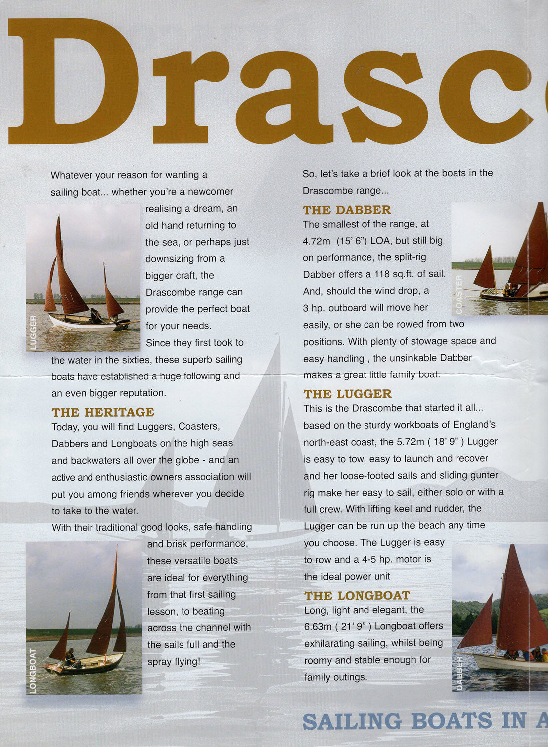 Drascombe Brochure