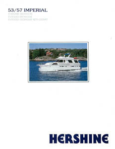 Hershine Imperial 53 / 57 Motor Yacht Brochure