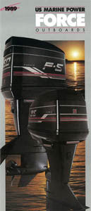 US Marine 1990 Force Outboard Abbreviated Brochure