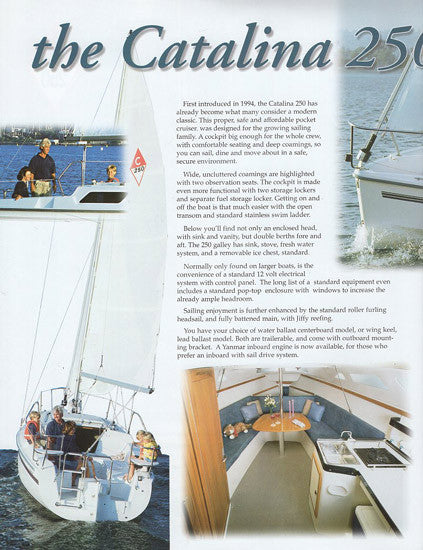 Catalina 250 Brochure