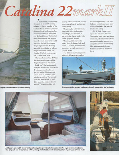 Catalina 22 Mark II Brochure