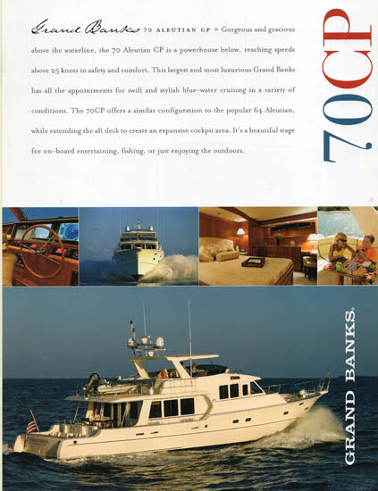 Grand Banks Aleutian 70 Brochure