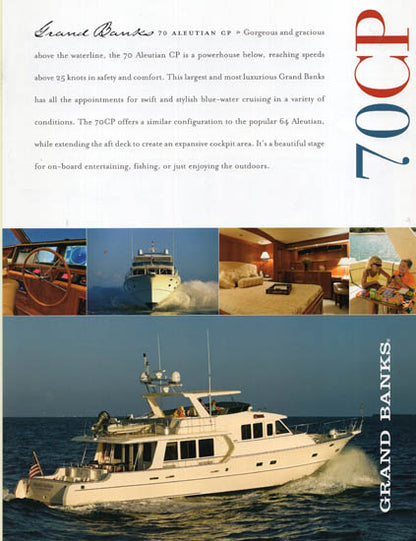 Grand Banks Aleutian 70 Brochure