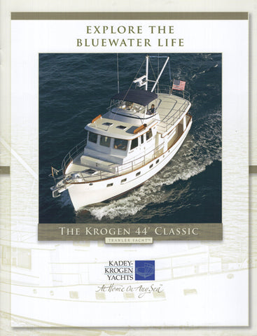 Krogen 44 Trawler Brochure