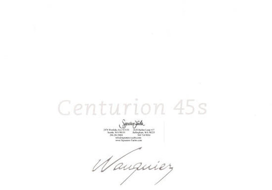 Wauquiez Centurion 45s Specification Brochure