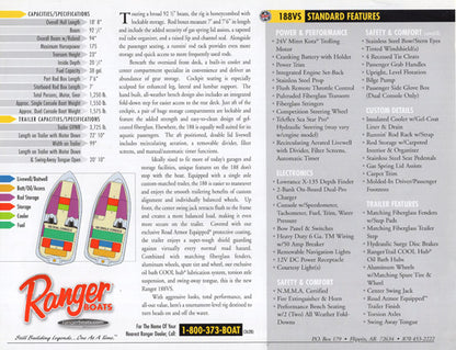 Ranger 188VS Brochure
