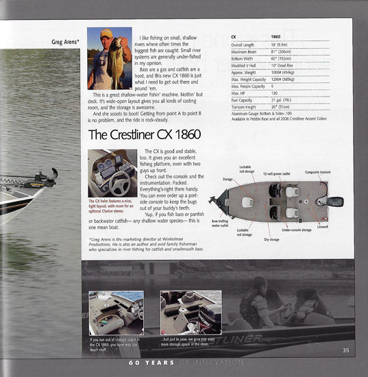 Crestliner 2006 Fishing Brochure