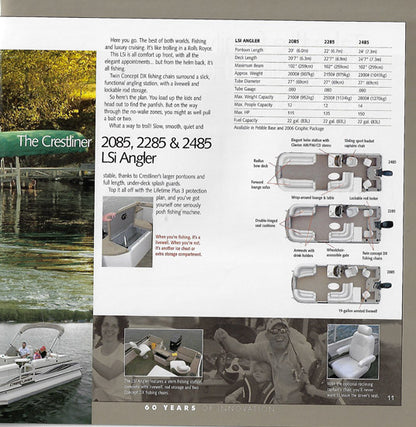 Crestliner 2006 Pontoon Brochure