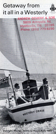 Westerly 1971 - 1972 Brochure