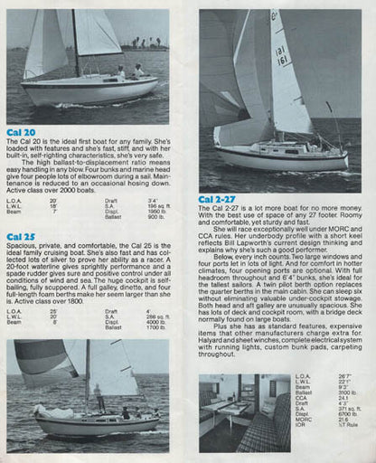 Cal 1970s Brochure