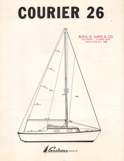 Sailstar Courier 26 Brochure
