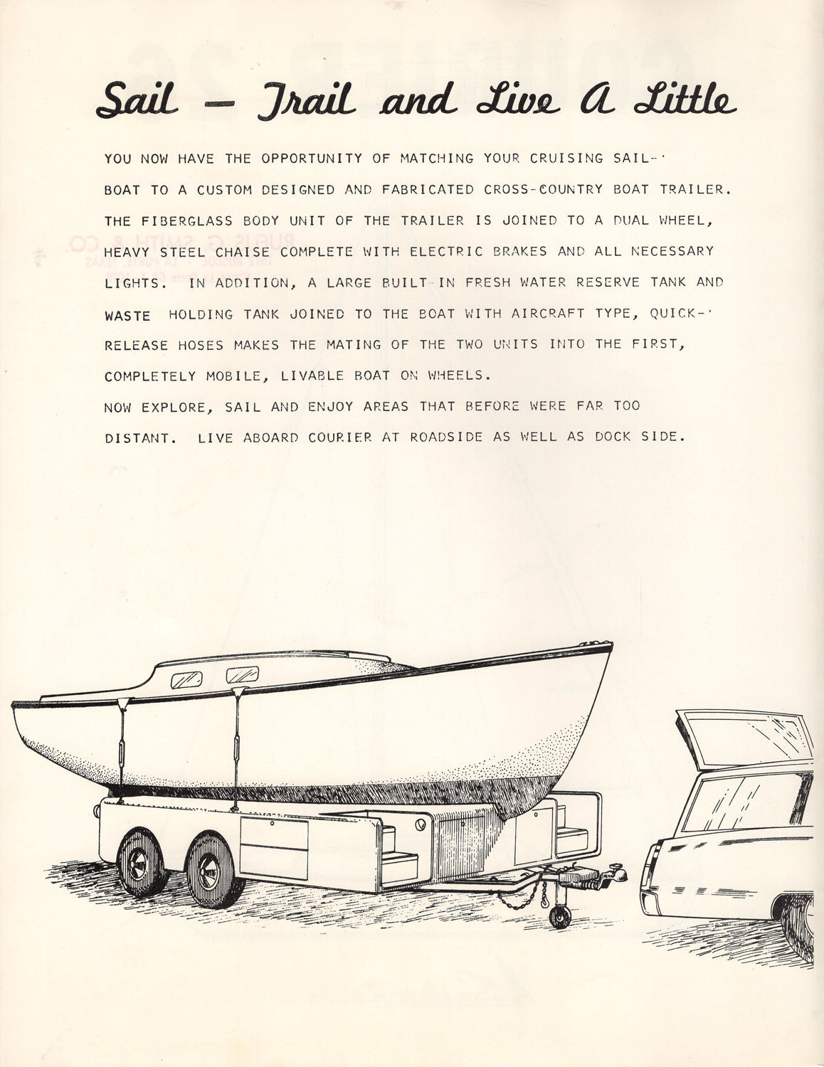 Sailstar Courier 26 Brochure