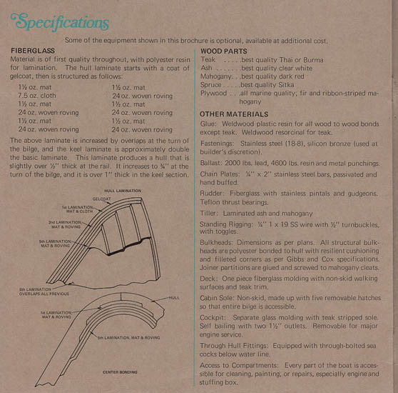 Westsail 32 Brochure