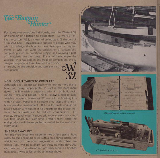 Westsail 32 Brochure