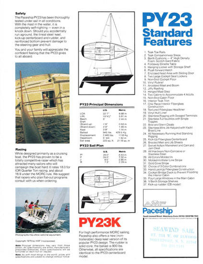 Paceship PY23 Brochure