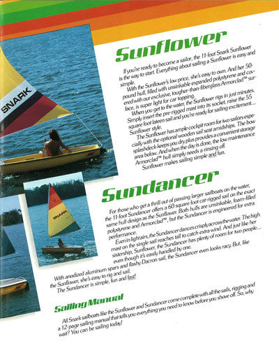 Snark Sunflower & Sundancer Brochure