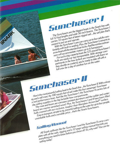 Snark Sunchaser I & Sunchaser II Brochure