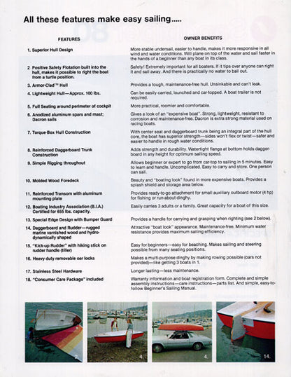 Snark Sandpiper 80 Brochure
