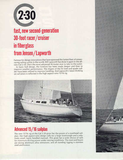 Cal 2-30 Brochure
