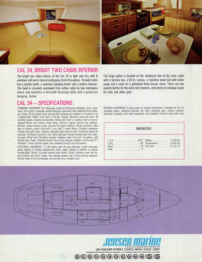 Cal 34 Brochure