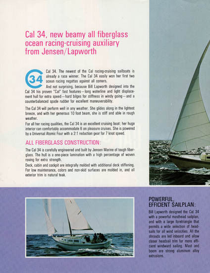 Cal 34 Brochure