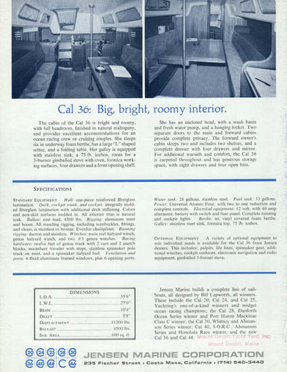 Cal 36 Brochure