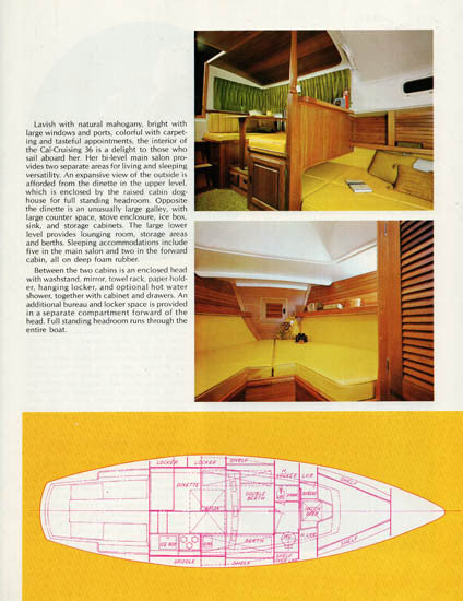 Cal 36 Cruising Brochure