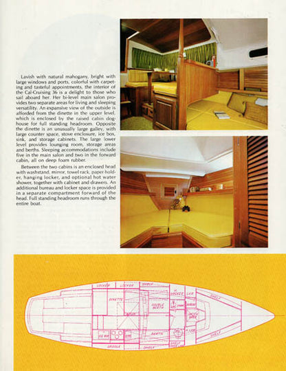 Cal 36 Cruising Brochure