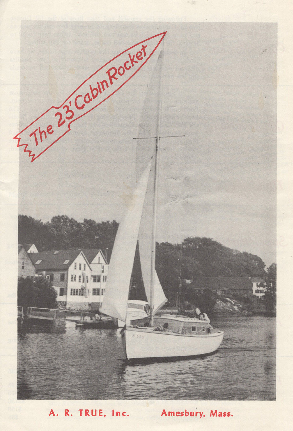 True Cabin Rocket 23 Brochure