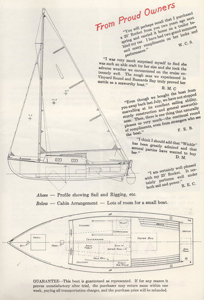 True Cabin Rocket 23 Brochure