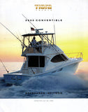 Tiara 3900 Convertible Specification Brochure