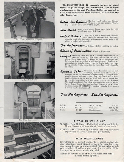 Controversy 27 Brochure